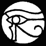 Eye of Horus - Left Earrings