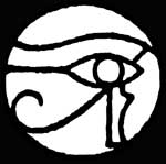 Eye of Horus - Right Earrings
