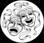 Comedy - Tragedy Buttons