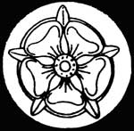 Heraldic Rose Buttons