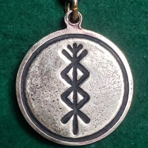 Prosperity and Well Being Rune Medallion