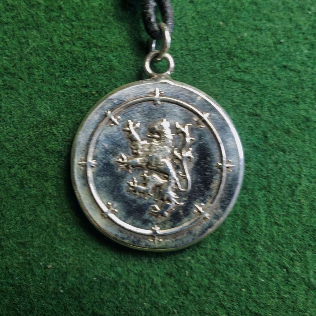 Lion Rampant Medallion