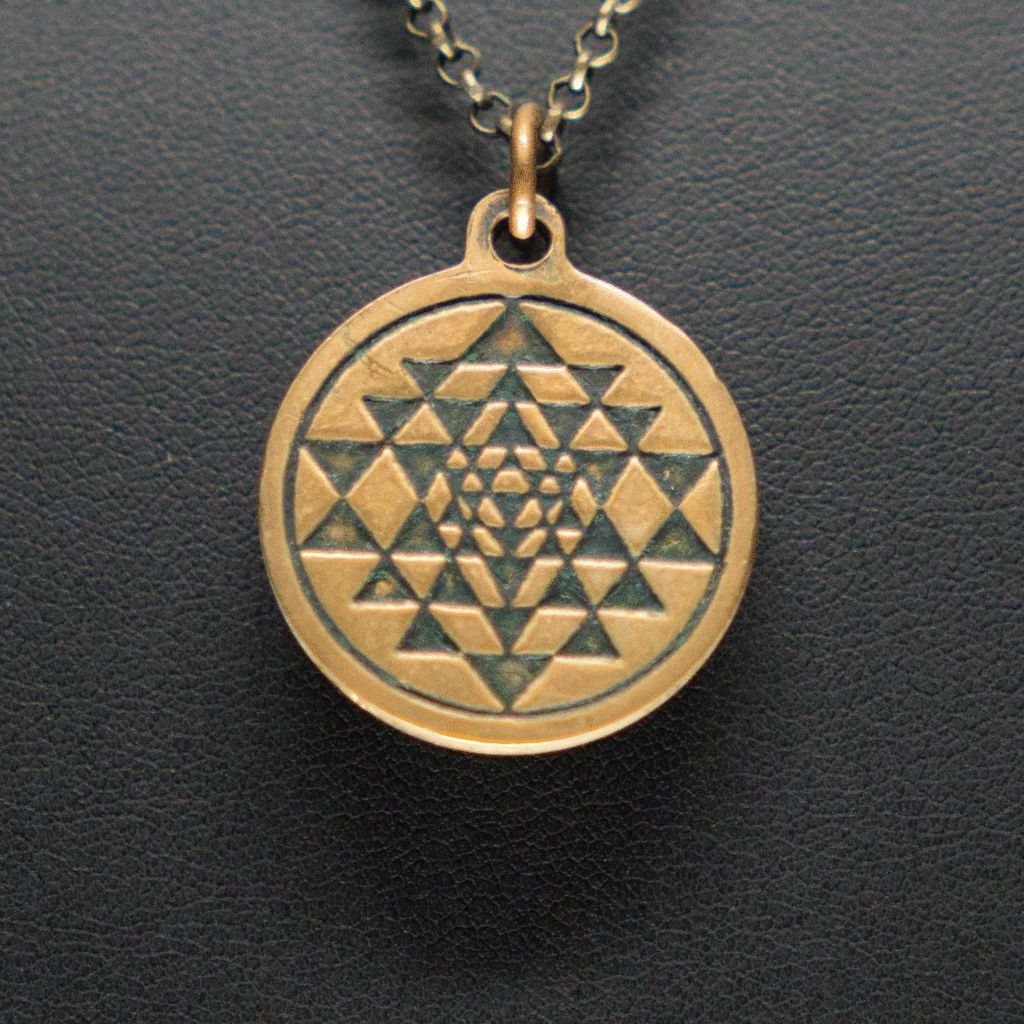 Sri Yantra Medallion