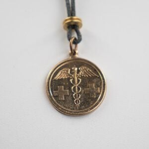 Caduceus in Bronze