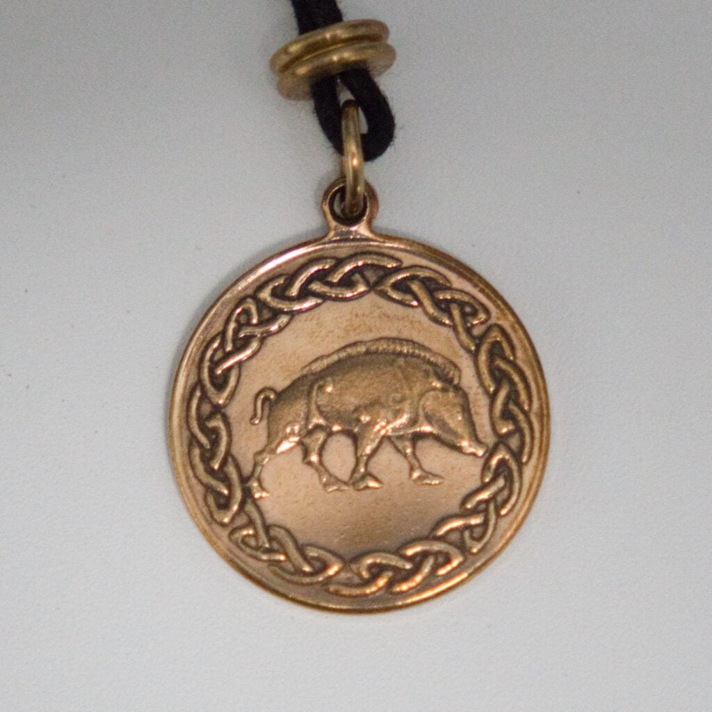 Celtic Boar in Bronze
