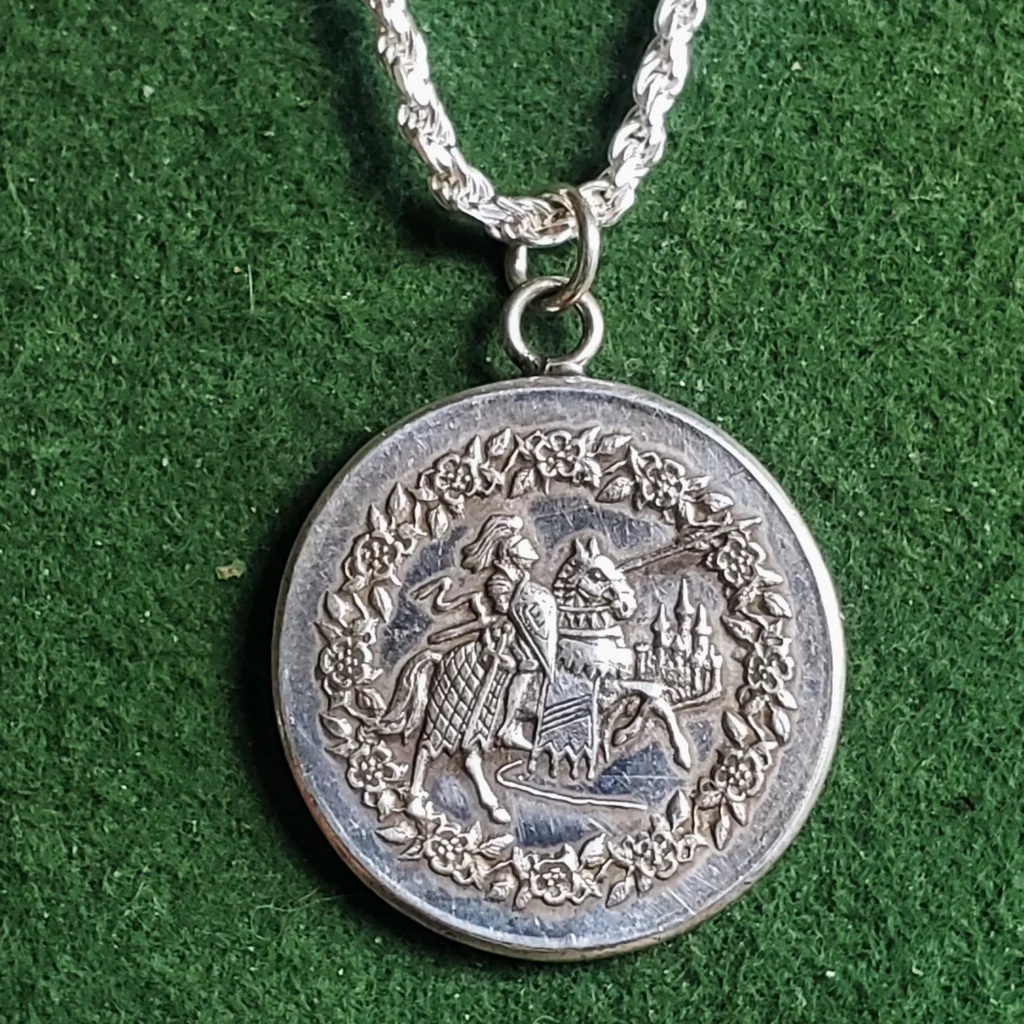 Knight in Shining Armor Medallion