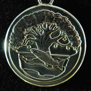 Salmon of Wisdom Medallion