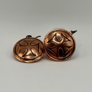 Maltese Cross Earrings