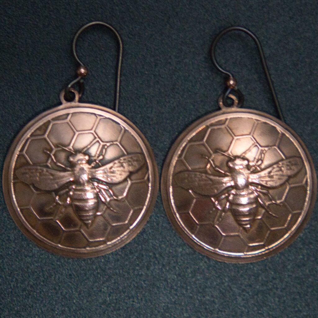 Honey Bee Earrings