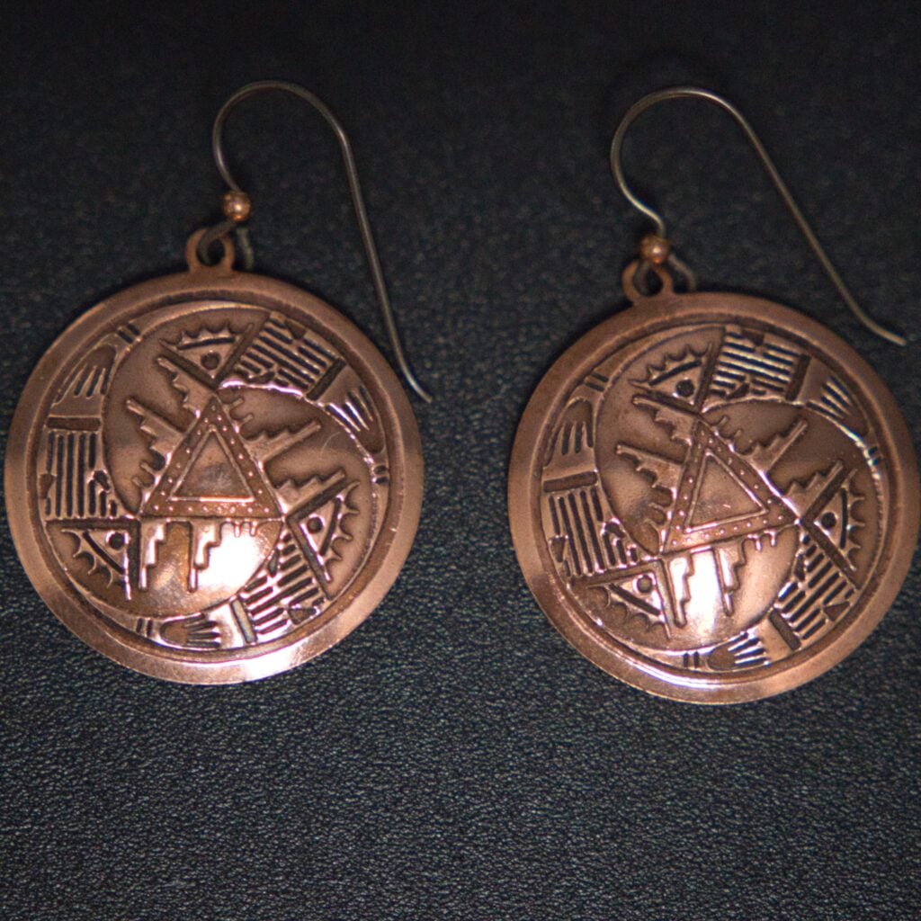 Elemental Spiral Earrings
