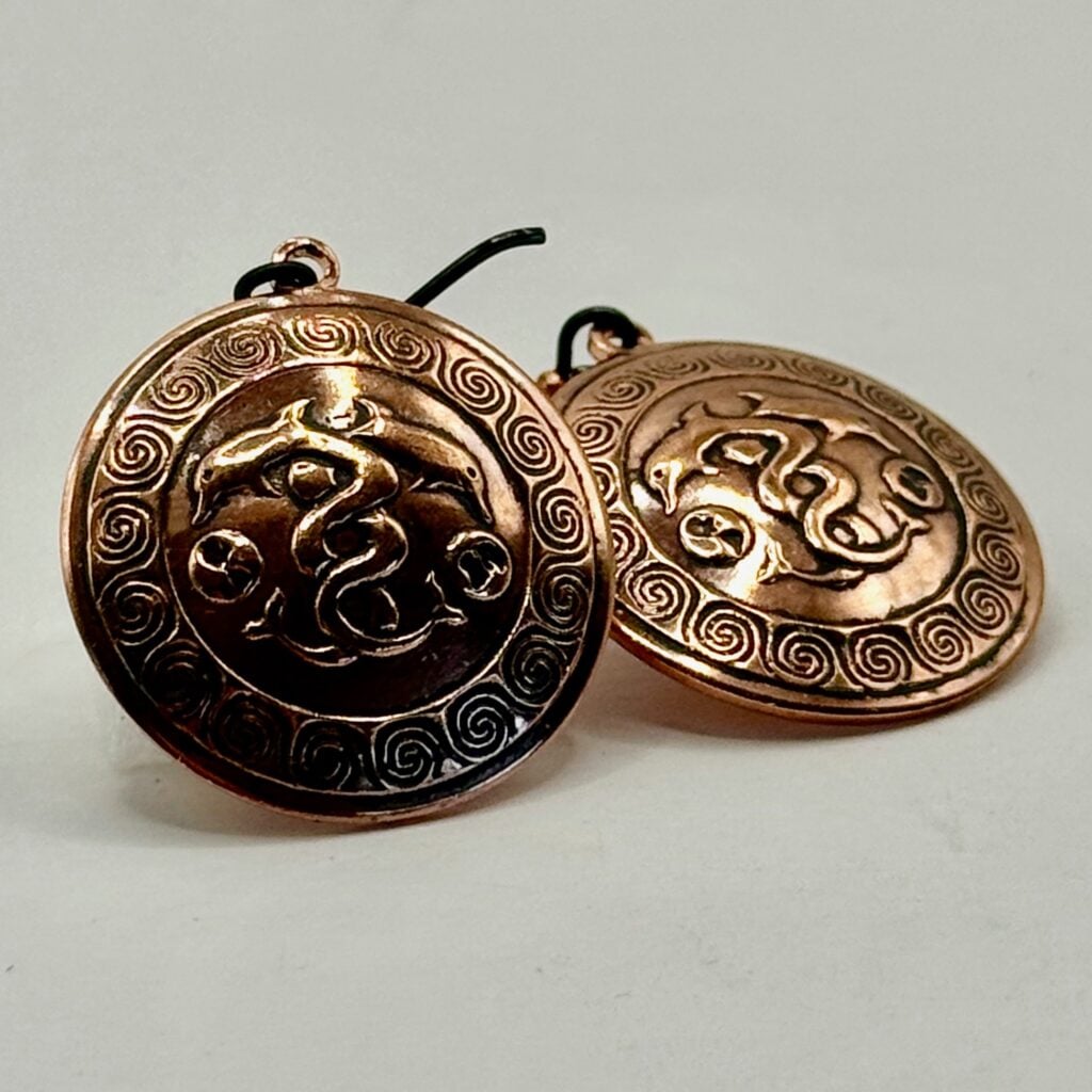 Minoan Dolphins Earrings