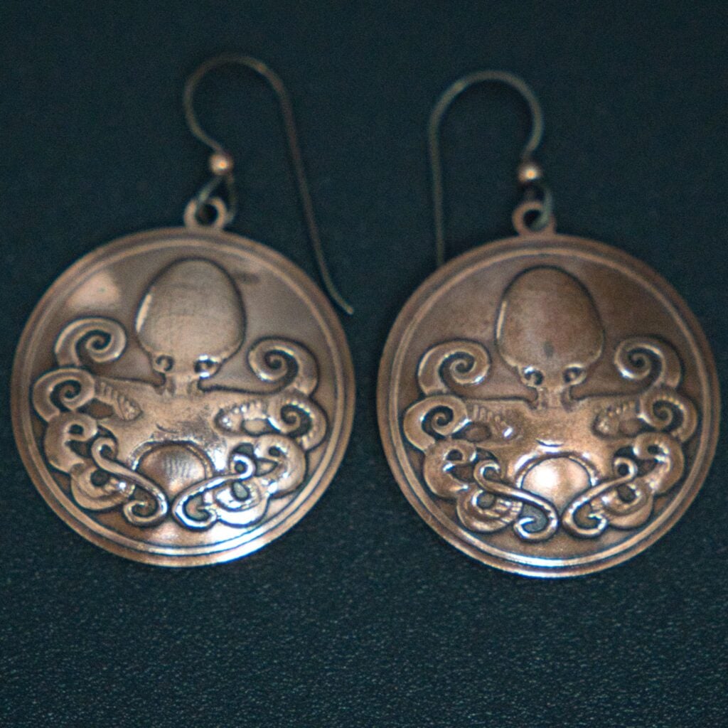 Octopus Earrings