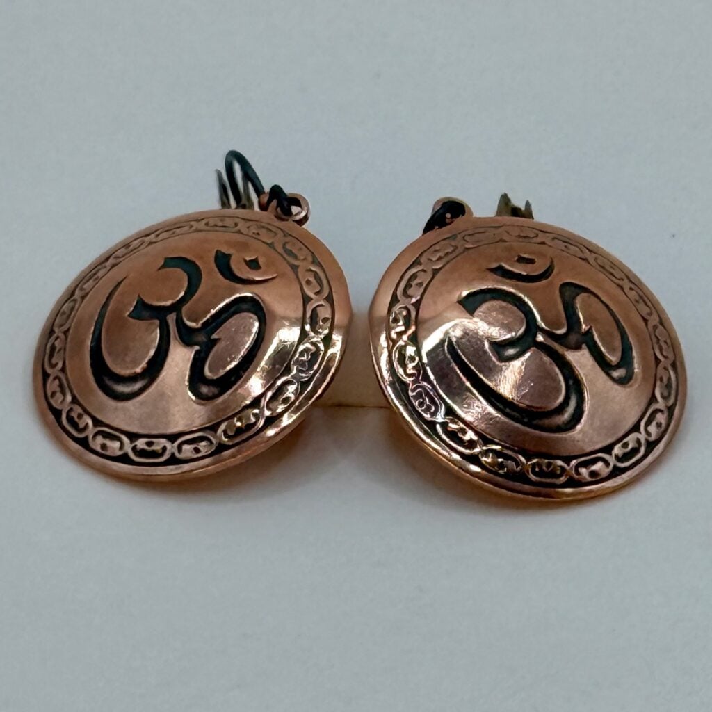 Om Earrings