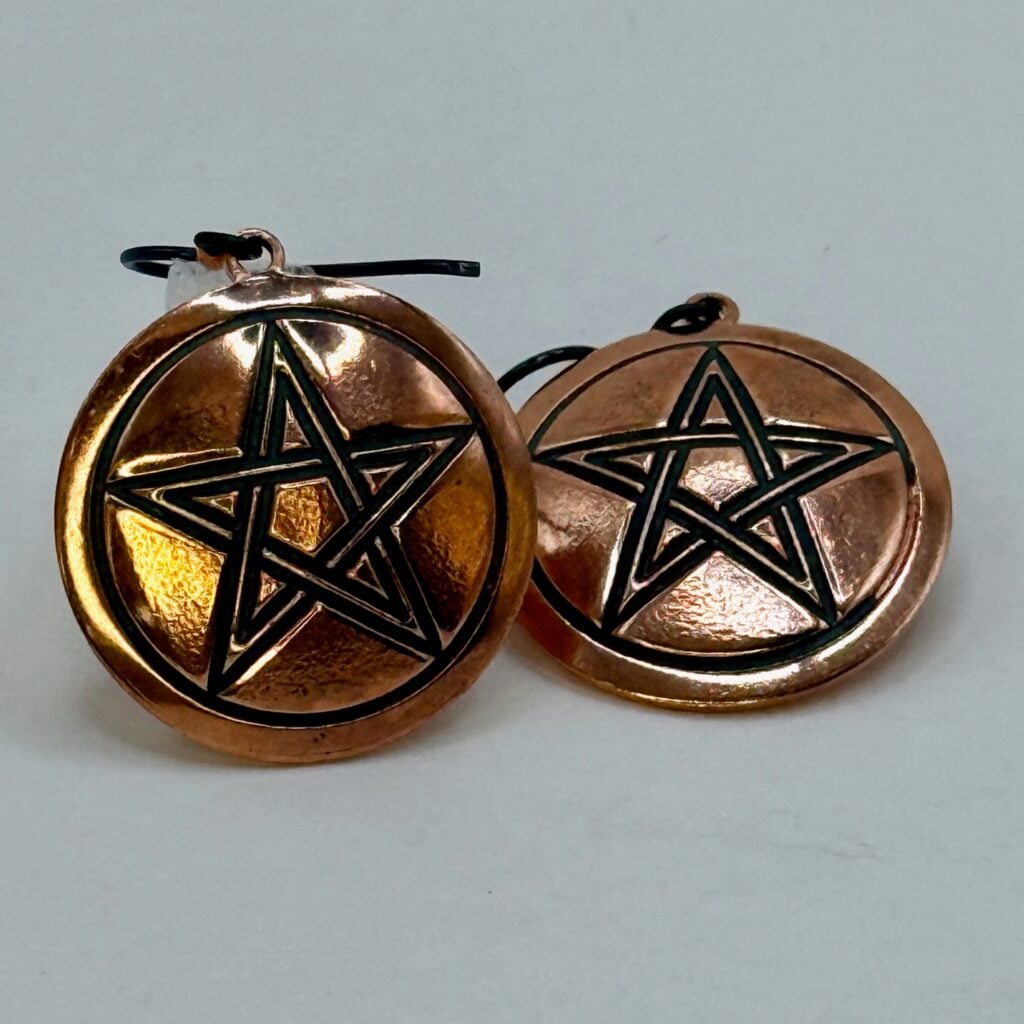 Pentacle Earrings