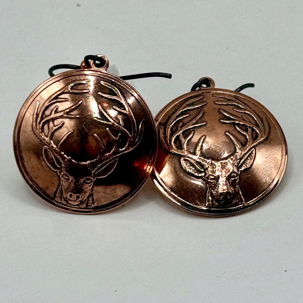 Stag Earrings