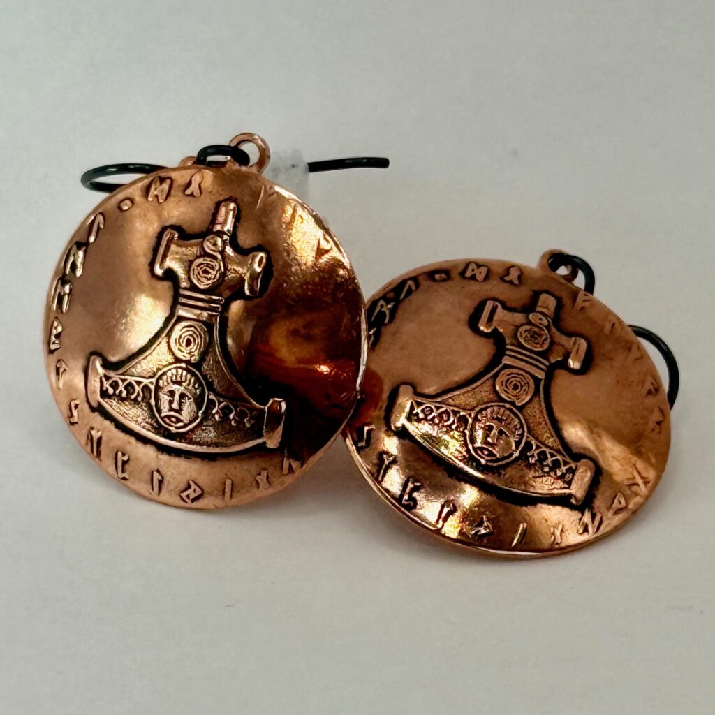 Thor's Hammer Earrings
