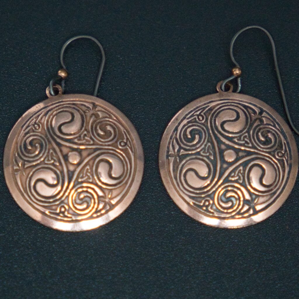 Triskellion Earrings