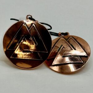 Valknut Earrings