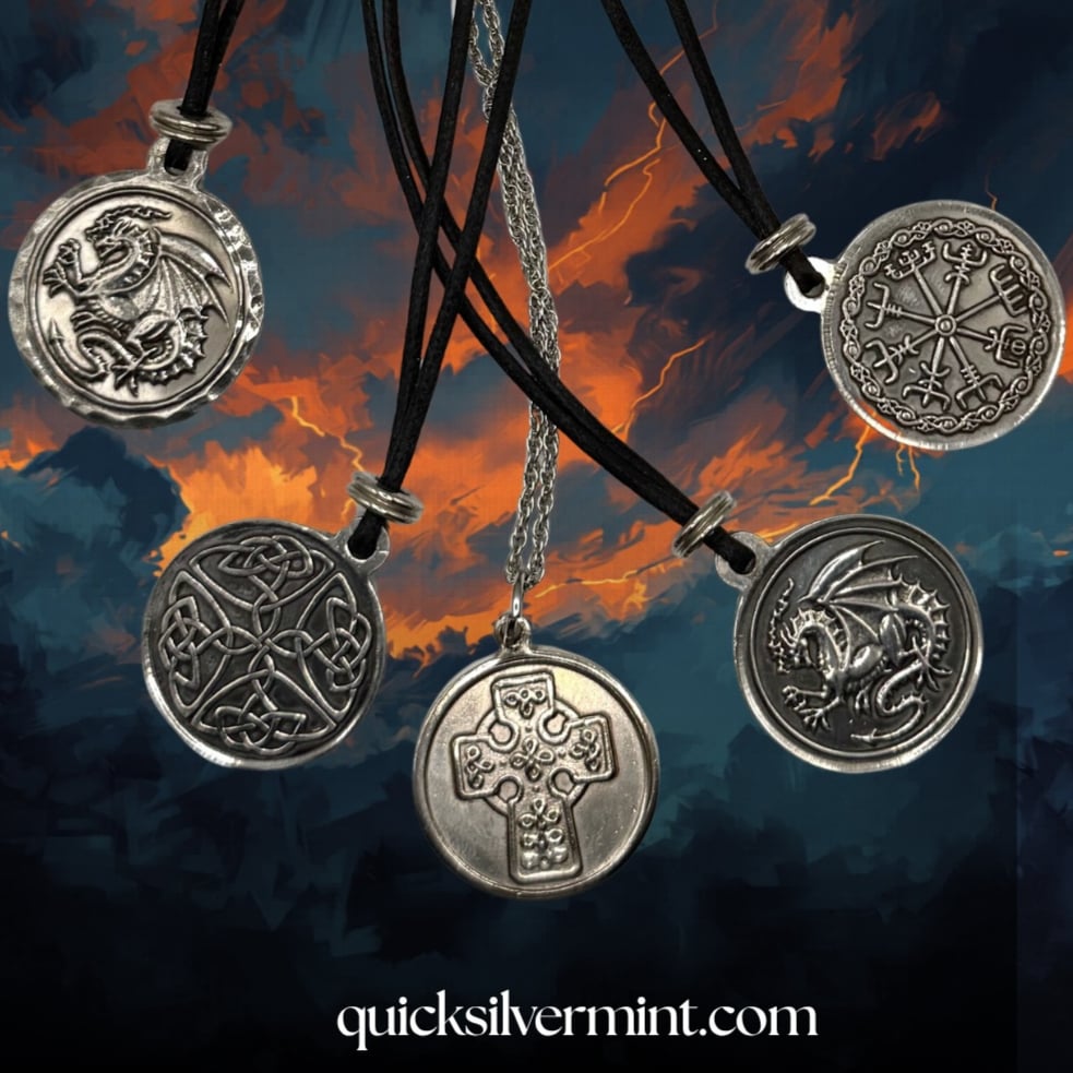 Hand-struck Pewter