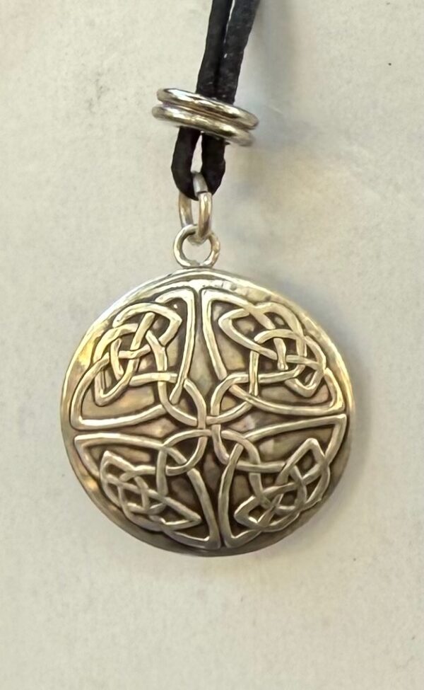 Silver Sacred Symbol Pendant - Image 3